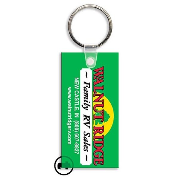 画像1: ラバーキーホルダー (RectangleML) (1)