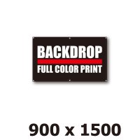 [BD]バックドロップ（通常版）900mm x 1500mm