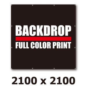 画像1: [BD]バックドロップ（通常版）2100mm x 2100mm