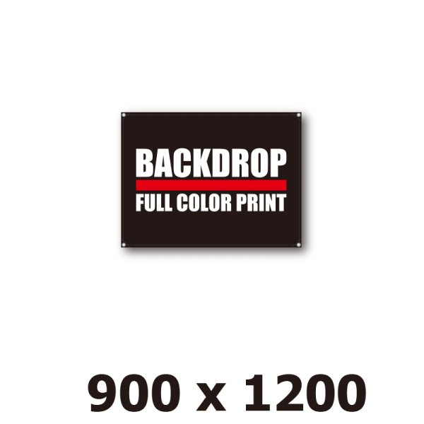 画像1: [BD]バックドロップ（通常版）900mm x 1200mm (1)