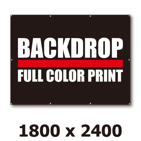 画像1: [BD]バックドロップ（通常版）1800mm x 2400mm (1)