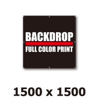 [BD]バックドロップ（通常版）1500mm x 1500mm