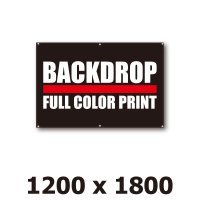 [BD]バックドロップ（通常版）1200mm x 1800mm