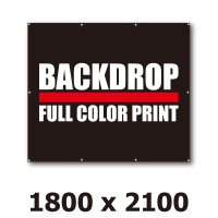 [BD]バックドロップ（通常版）1800mm x 2100mm