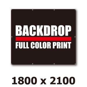 画像1: [BD]バックドロップ（通常版）1800mm x 2100mm