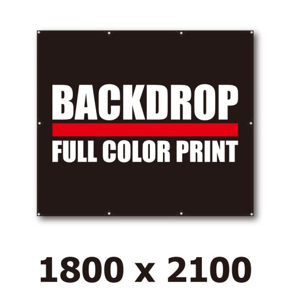 画像1: [BD]バックドロップ（通常版）1800mm x 2100mm (1)