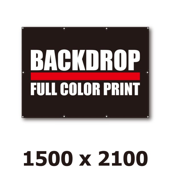 画像1: [BD]バックドロップ（通常版）1500mm x 2100mm (1)