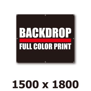 画像1: [BD]バックドロップ（通常版）1500mm x 1800mm