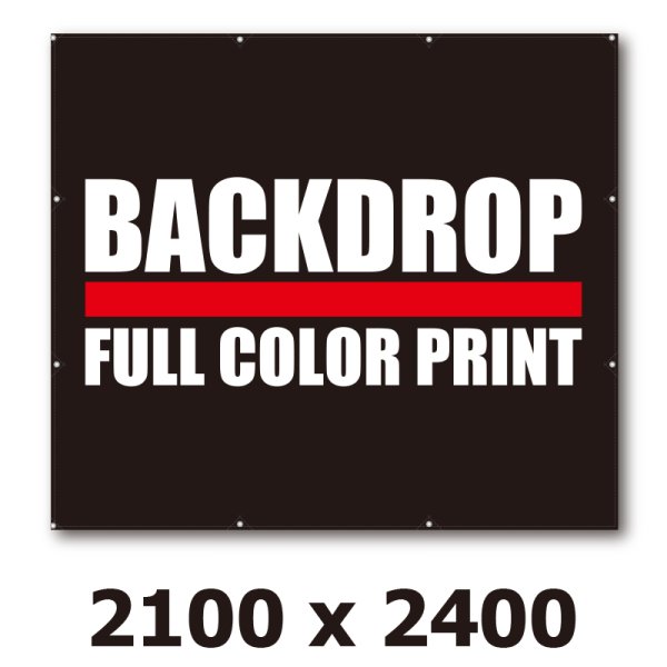 画像1: [BD]バックドロップ（通常版）2100mm x 2400mm (1)