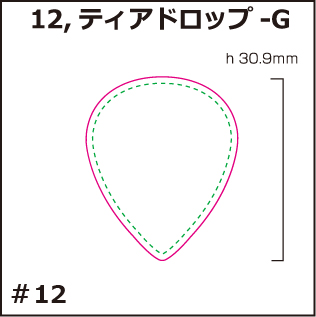 オリジナル　ピック製作　形状