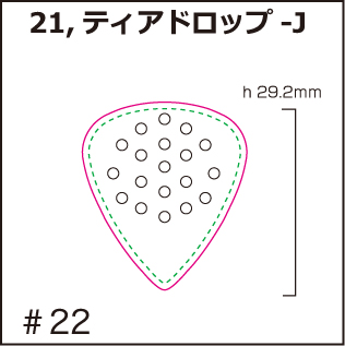 オリジナル　ピック製作　形状
