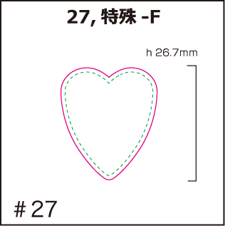 オリジナル　ピック製作　形状