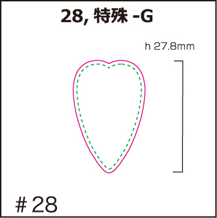 オリジナル　ピック製作　形状